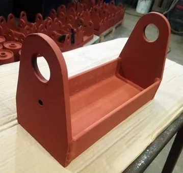 Rollenhalter für Abrollcontainer